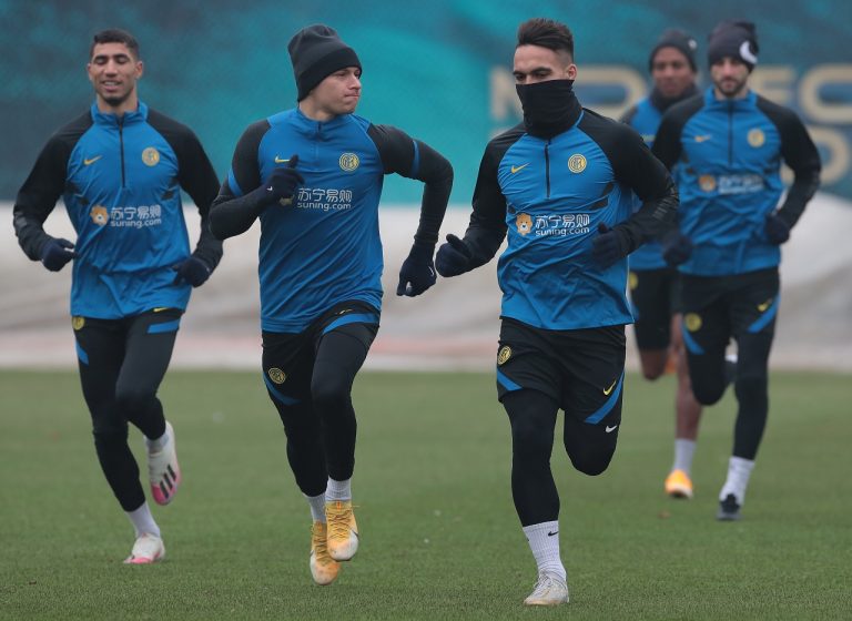 Allenamento Inter