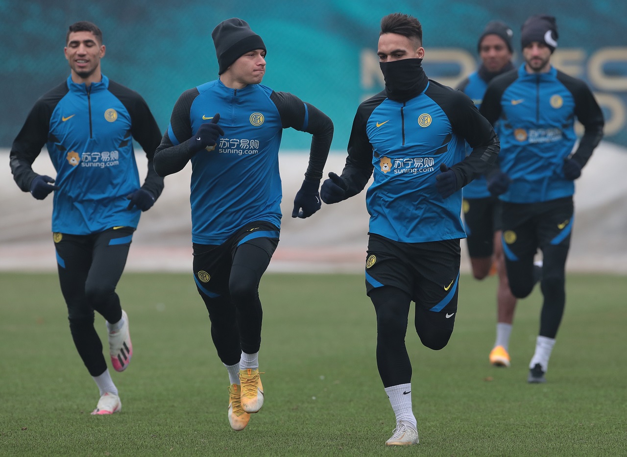 Allenamento Inter