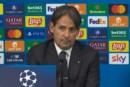 Simone Inzaghi in conferenza stampa in Champions League