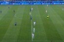 Inter e Atalanta in campo prima del fischio d'inizio della partita