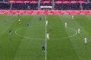 Atalanta-Inter in campo al fischio d'inizio della partita