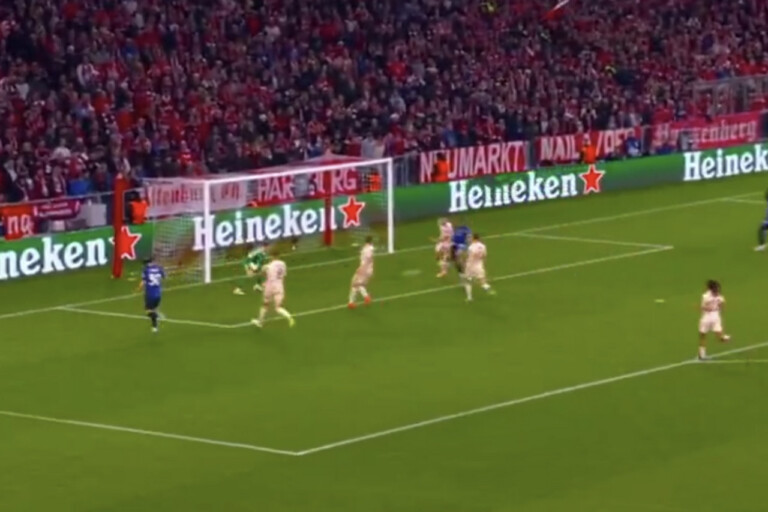 Il gol del 2-1 di Frattesi in Bayern Monaco-Inter