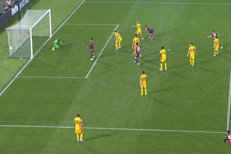 Gol Orsolini in Bologna-Inter