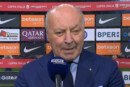 Beppe Marotta prima di Inter-Milan