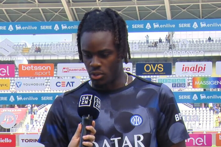 Yann Bisseck prima di Torino-Inter