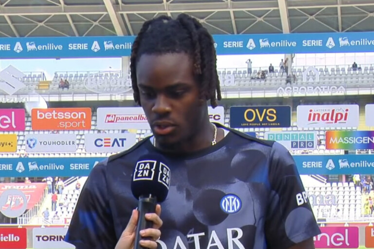 Yann Bisseck prima di Torino-Inter