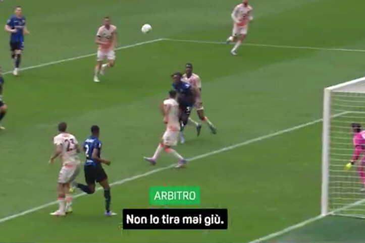 Contatto Bisseck-Ndicka in Inter-Roma