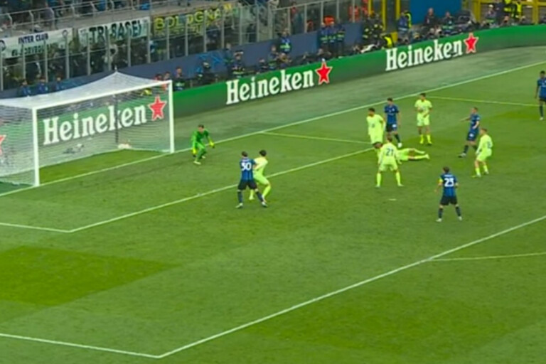 Gol Frattesi in Inter-Barcellona