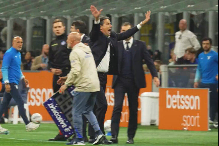 Furia Inzaghi in Inter-Lazio