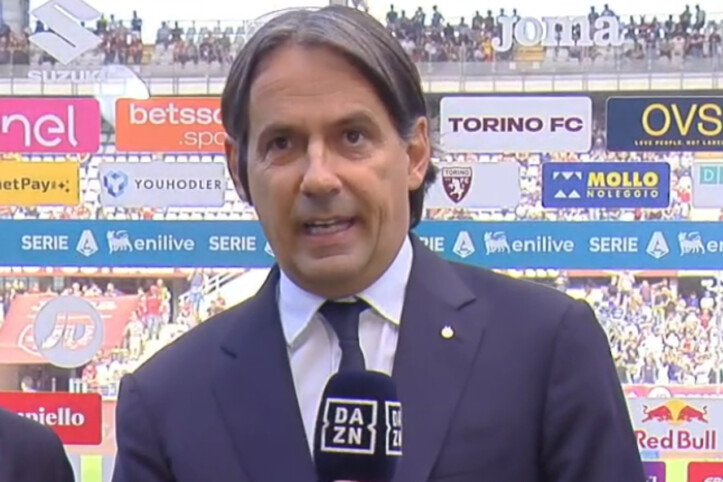 Simone Inzaghi prima di Torino-Inter