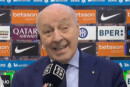 Beppe Marotta prima di Inter-Lazio
