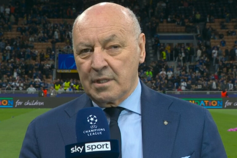 Beppe Marotta prima di Inter-Barcellona