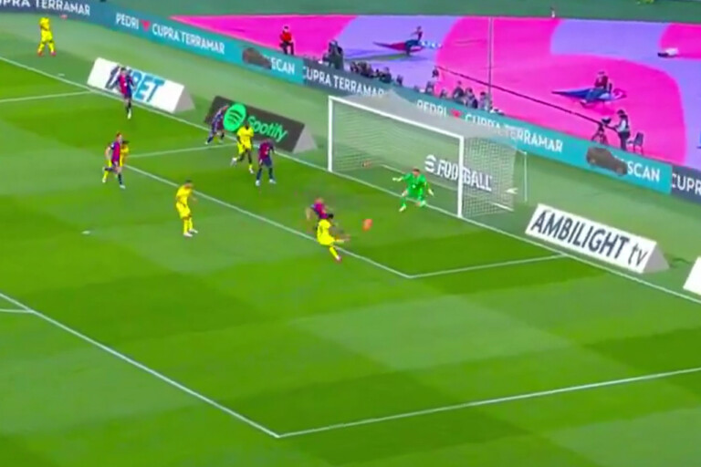 Gol di Buchanan contro il Barcellona