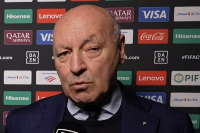 Beppe Marotta prima di Inter-Urawa