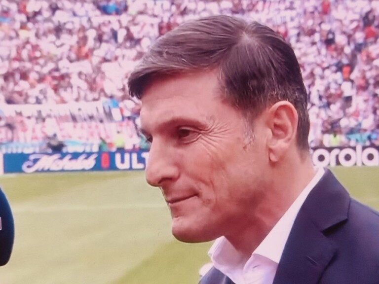 Javier Zanetti prima di Inter-River Plate