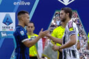 Lautaro Martinez e Manuel Locatelli prima di Juventus-Inter