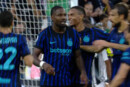 Marcus Thuram dopo il gol in Juventus-Inter